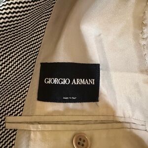 Giorgio Armani Houndstooth Blazer